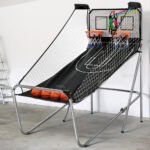 Basketball Arcade Game Electronic Scorer 8 Games Double Shoot Grey - Image 6