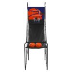 Basketball Arcade Game Electronic Scorer 8 Games Double Shoot Grey - Image 4