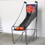 Basketball Arcade Game Electronic Scorer 8 Games Double Shoot Grey - Image 7