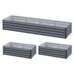 Green Fingers Garden Bed 240X80X45cm Planter Box Raised Container Galvanised Herb - Image 7