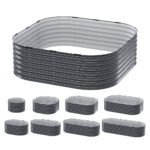 Green Fingers Garden Bed 9 In 1 Modular Planter Box Raised Container Galvanised - Image 7