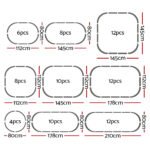 Green Fingers Garden Bed 9 In 1 Modular Planter Box Raised Container Galvanised - Image 2