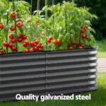 Green Fingers Garden Bed 9 In 1 Modular Planter Box Raised Container Galvanised - Image 4