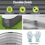 Green Fingers Garden Bed 9 In 1 Modular Planter Box Raised Container Galvanised - Image 6