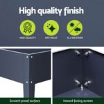 Green Fingers Raised Garden Bed x2 Elevated 100X40X80cm Planter Box Raised Container Herb - Image 5