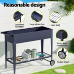 Green Fingers Raised Garden Bed x2 Elevated 100X40X80cm Planter Box Raised Container Herb - Image 6