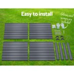 Green Fingers 2x Garden Bed 100x100x77cm Planter Box Raised Container Galvanised - Image 5