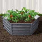 Green Fingers 2x Garden Bed 130x130x46cm Planter Box Raised Container Galvanised - Image 8