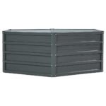 Green Fingers 2x Garden Bed 130x130x46cm Planter Box Raised Container Galvanised - Image 3