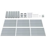 Green Fingers 2x Garden Bed 130x130x46cm Planter Box Raised Container Galvanised - Image 7