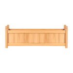 2x Green Fingers Raised Garden Bed 90x30x33cm Wooden Planter Box Raised Container Growing - Image 3