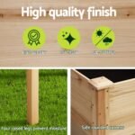 Green Fingers Garden Bed Elevated 120x60x80cm Wooden Planter Box Raised Container - Image 5