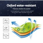 Instahut Gazebo Pop Up Marquee 3x3 Folding Tent Gazebos Camping 500D Oxford Navy - Image 5