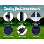 Instahut Gazebo Pop Up Marquee 3x3 Folding Tent Gazebos Camping 500D Oxford Navy - Image 6