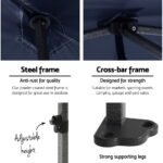 Instahut Gazebo 3x4.5 Pop Up Marquee Folding Tent Wedding Gazebos Camping Outdoor Shade Canopy Navy - Image 4