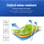 Instahut Gazebo 3x6 Pop Up Marquee Folding Tent Wedding Gazebos Camping Outdoor Shade Canopy Blue - Image 5