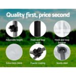 Instahut Gazebo Pop Up Marquee 3x6 Folding Tent Gazebos 500D Oxford Fabric White - Image 6