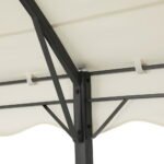 Instahut Gazebo Marquee 4x3m Outdoor Event Wedding Tent Camping Party Shade Iron Art Canopy Beige - Image 4