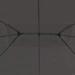 Instahut Gazebo 4x3m Marquee Outdoor Wedding Party Event Tent Home Iron Art Shade Grey - Image 3