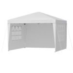 Instahut Gazebo 3x3 Pop Up Marquee Folding Tent Wedding Gazebos Camping Outdoor Canopy White - Image 3