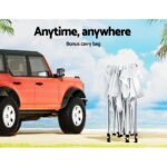 Instahut Gazebo Pop Up Marquee 3x6m Wedding Party Outdoor Camping Tent Canopy Shade Mesh Wall White - Image 4