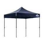 Instahut Gazebo Pop Up Marquee 3x3m Folding Tent Wedding Outdoor Camping Canopy Gazebos Shade Navy - Image 8
