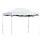 Instahut Gazebo Pop Up 3x4.5m w/Base Podx4 Marquee Folding Outdoor Wedding Camping Tent Shade Canopy White - Image 7