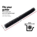 Gardeon Gutter Guard Brush 44M 92X10cm 48PCS - Image 2