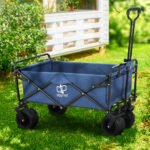 Gardeon Garden Cart Folding 120kg Trolley Camping Wagon Barrow Outdoor Beach - Image 8