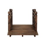 Gardeon Garden Decor Outdoor Ornament Wooden Bridge 150cm - Image 3