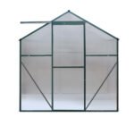 Green Fingers Greenhouse 1.9x1.9x1.83M Aluminium Polycarbonate Green House Garden Shed - Image 3