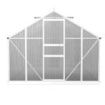 Green Fingers Greenhouse 3x2.5x1.95M Aluminium Polycarbonate Green House Garden Shed - Image 3