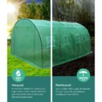 Green Fingers Greenhouse 4x3x2M Walk in Green House Tunnel Plant Garden Shed Dome - Image 4