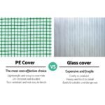 Green Fingers Greenhouse 4x3x2M Walk in Green House Tunnel Plant Garden Shed Dome - Image 5