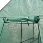 Green Fingers Greenhouse 1.2x1.9x1.9M Walk in Green House Tunnel Plant Garden Shed 4 Shelves - Image 7