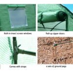 Green Fingers Greenhouse 3x2x2M Walk in Green House Tunnel Plant Garden Shed Dome - Image 6