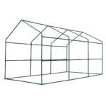 Green Fingers Greenhouse 3.5x2x2M Walk in Green House Tunnel Plant Garden Shed - Image 2