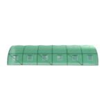 Green Fingers Greenhouse 9x3x2M Walk in Green House Tunnel Plant Garden Shed Dome - Image 3