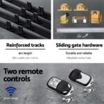 Electric Sliding Gate Opener 1200KG Auto Remote Hardware Kit Rail 4M - Image 5