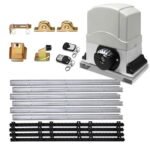 Electric Sliding Gate Opener 1200KG Auto Remote Hardware Kit Rail 4M - Image 8