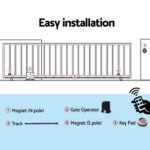 Automatic Sliding Gate Opener Kit Keypad 6M 1000KG - Image 7