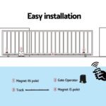 Automatic Sliding Gate Opener Kit 6M 1000KG - Image 7