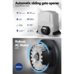Automatic Sliding Gate Opener Kit Keypad 4M 1200KG - Image 4