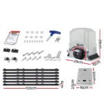 Automatic Sliding Gate Opener Kit 6M 1200KG - Image 2