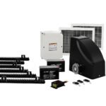 Automatic Sliding Gate Opener Kit 20W Solar 6M 600KG - Image 2