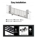 Automatic Sliding Gate Opener Kit 10W Solar 4M 600KG - Image 6