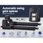 Automatic Electric Gate Opener Double Swing Remote Control Kit 800KG - Image 3