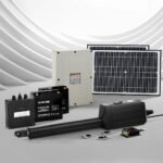 Single Swing Gate Opener 40W Full Solar Power Automatic - Image 7