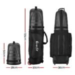 Everfit Golf Travel Bags for Airlines with Wheels Golf Clubs Hard Case Foldable - Image 2
