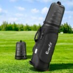 Everfit Golf Travel Bags for Airlines with Wheels Golf Clubs Hard Case Foldable - Image 7